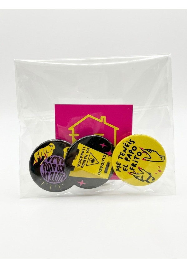 Pack chapas Ca La Vera