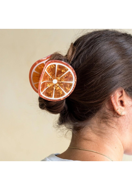 Pinza para el pelo Naranja