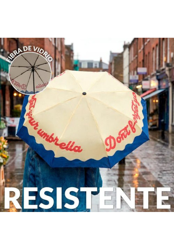 Paraguas plegable “Don’t forget your umbrella”