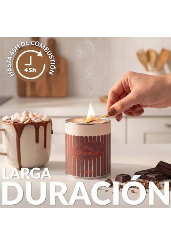 Vela lata metálica 