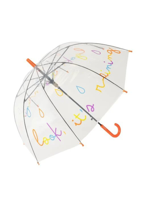 Paraguas infantil “look, it’s raining”