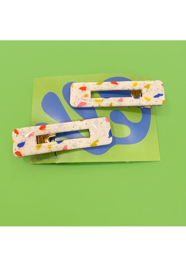 Conjunto de clips para pelo Julia Hace Cosas