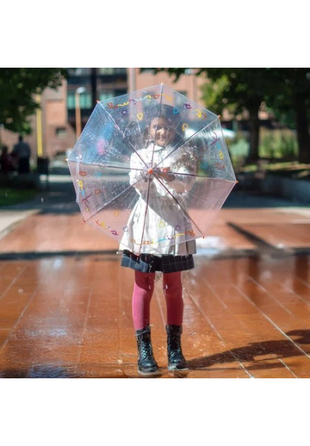 Paraguas infantil “look, it’s raining”