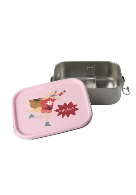 Fiambrera Pequeña Acero Inoxidable - Rosa - Hero Print