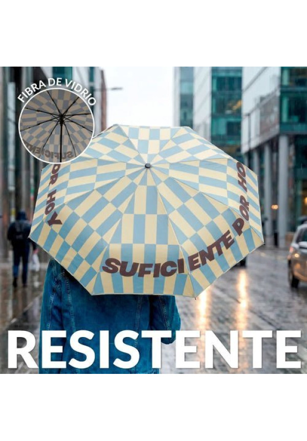 Paraguas plegable “Suficiente por hoy”