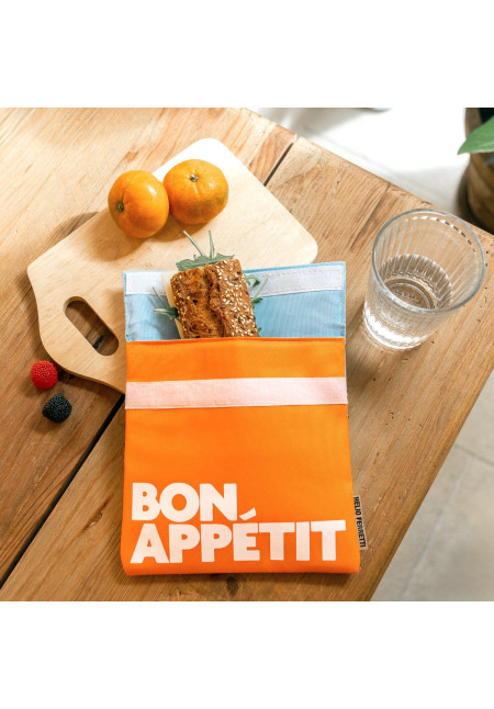 Bolsa para snacks naranja
