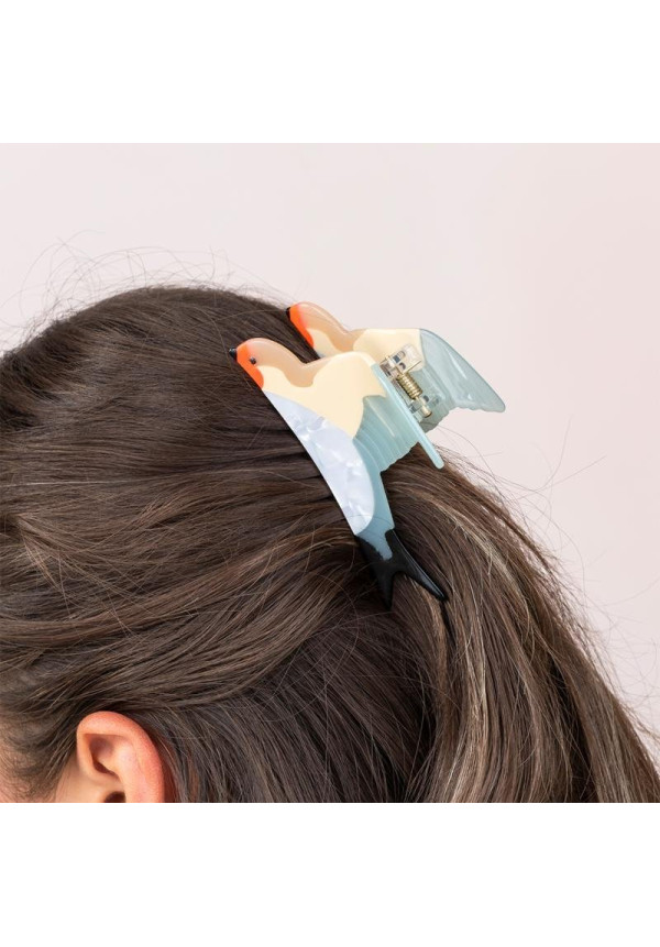 pinza para el pelo pájaro