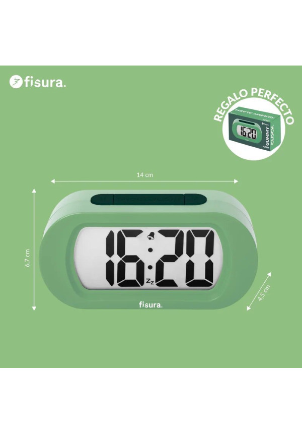 Reloj gummy verde