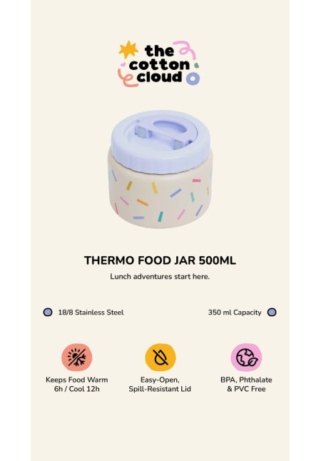 Termo acero inoxidable 350 ml Confetti