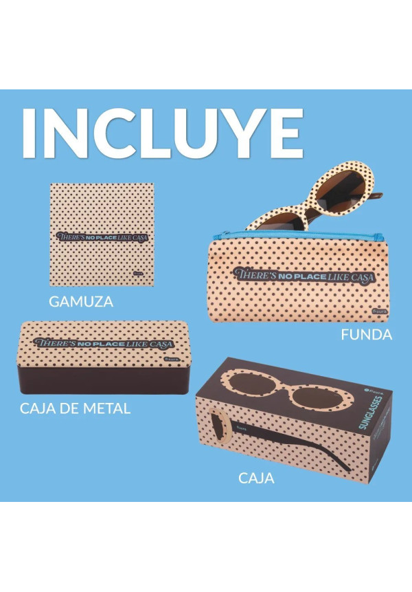 Gafas de sol “There’s no place like casa”