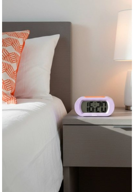 Reloj gummy lila