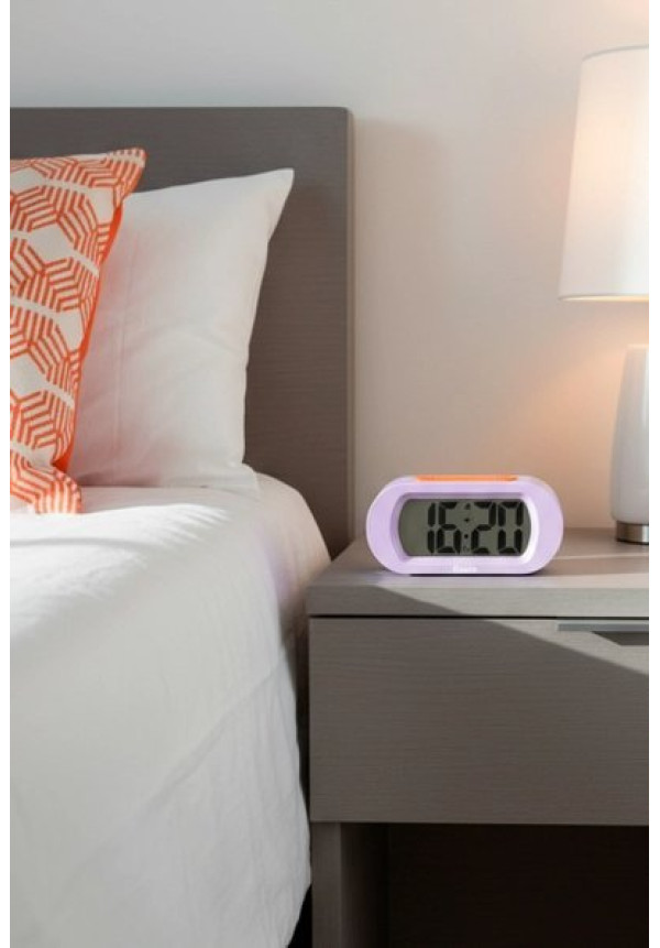Reloj gummy lila