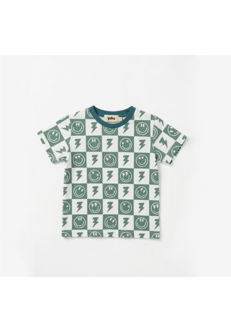 Camiseta Smile verde