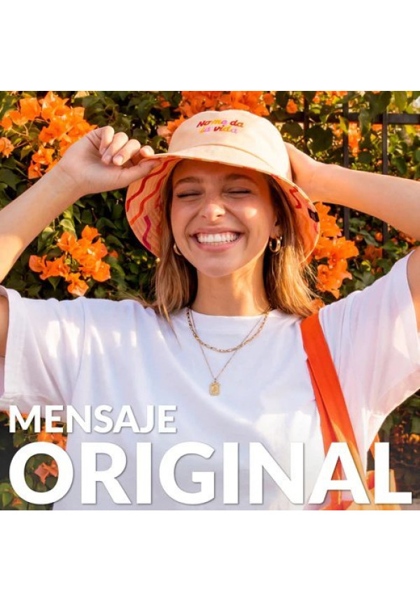 Gorro pescador reversible 