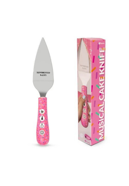 Cuchillo para tartas musical “Let’s celebrate”