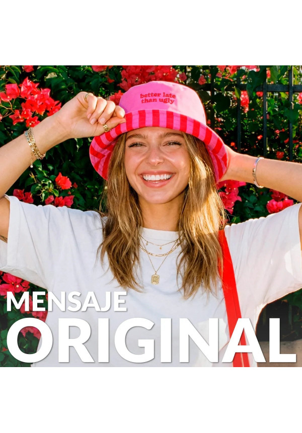 Gorro pescador rebersible 