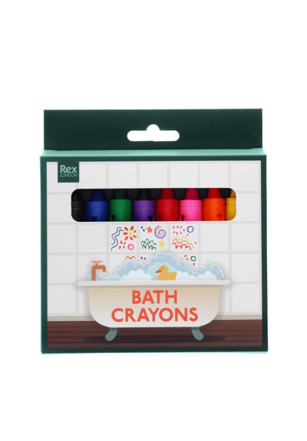 crayones para el baño