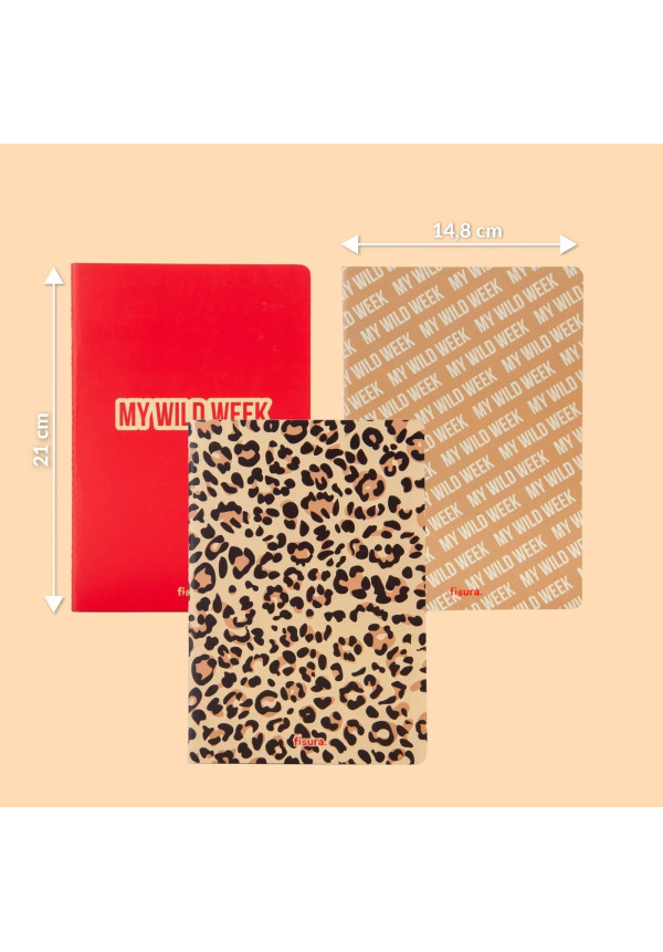 Libreta Pack 3 My Wild Week