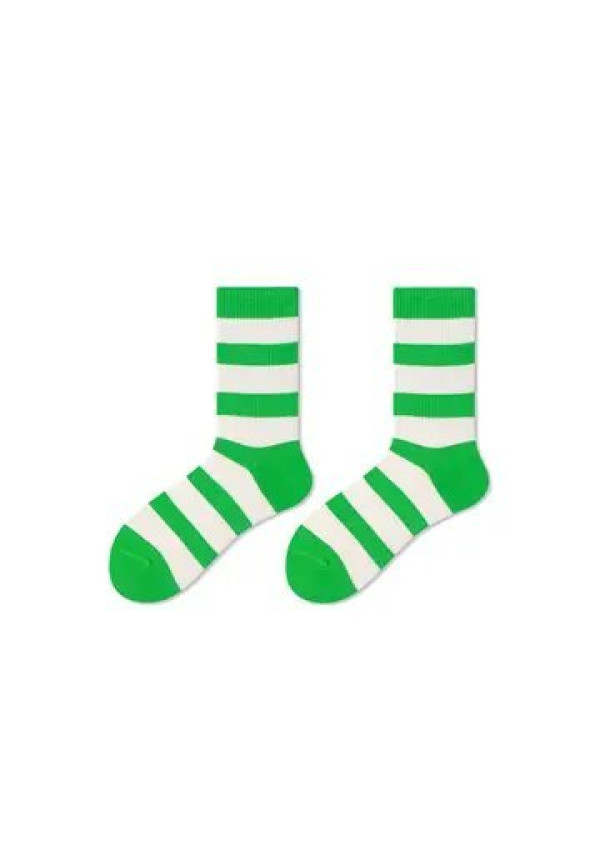 Calcetines rayas verdes