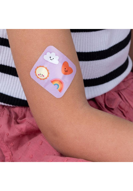Tiritas infantiles en lata (30 uds) kawaii Sunshine