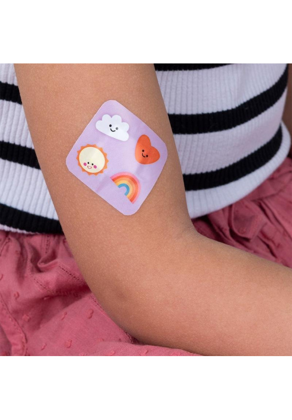 Tiritas infantiles en lata (30 uds) kawaii Sunshine