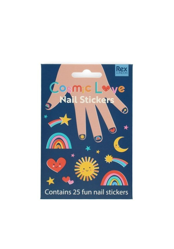 Pegatinas de uñas para niños - Amor Cósmico