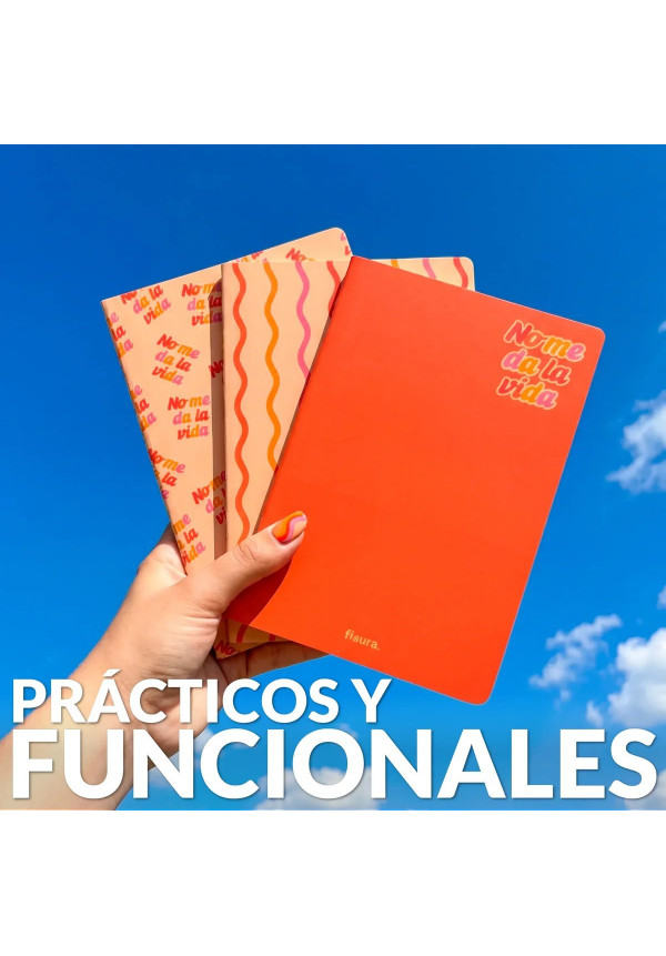 Libretas pack 3 No me da la vida