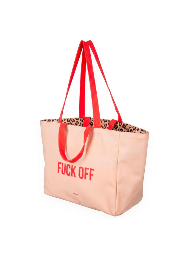 Bolsa playa leopardo