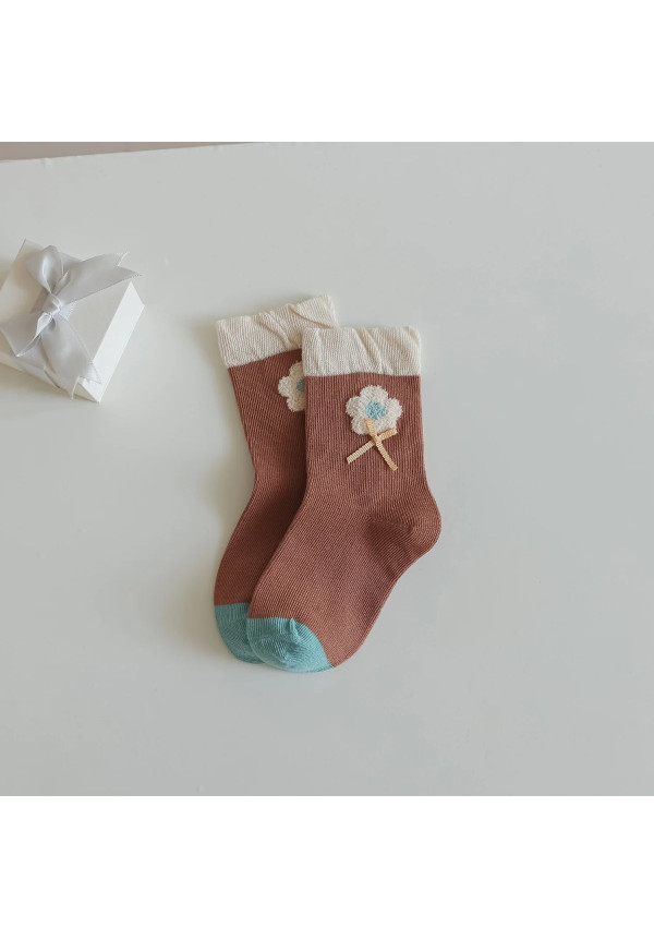 Calcetines infantiles lazos