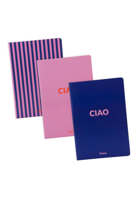 Libreta pack 3 Ciao