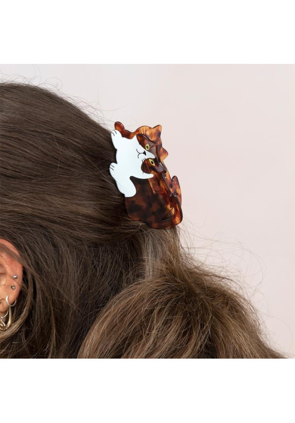 pinza para el pelo gato