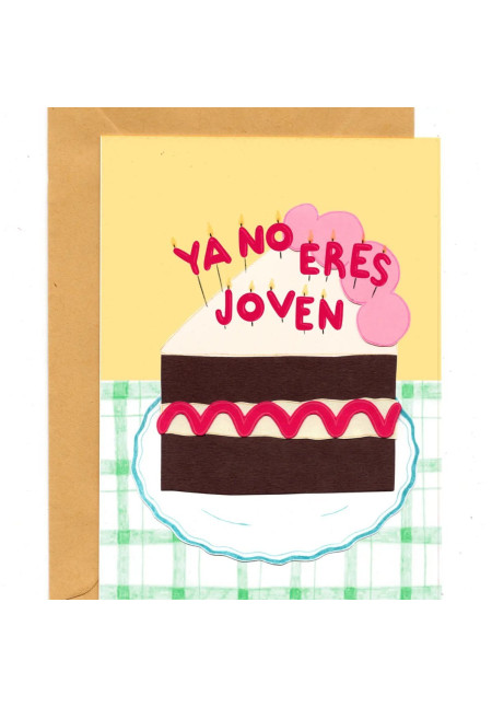 Tarjeta YA NO ERES JOVEN Tarjeta YA NO ERES JOVEN
