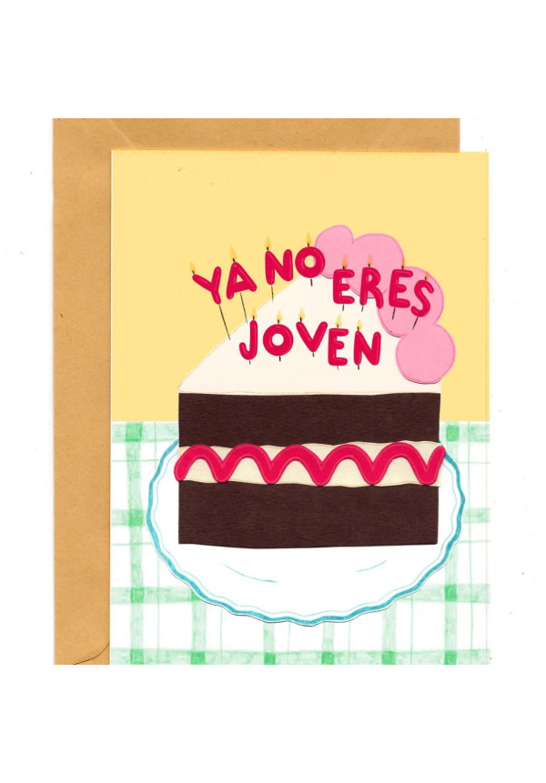 Tarjeta YA NO ERES JOVEN