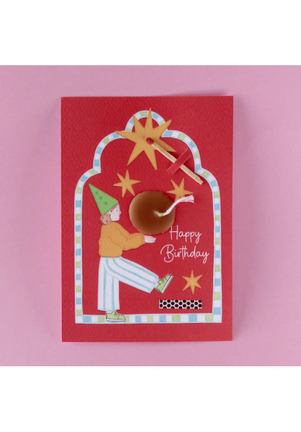 Tarjeta HAPPY BIRTHDAY