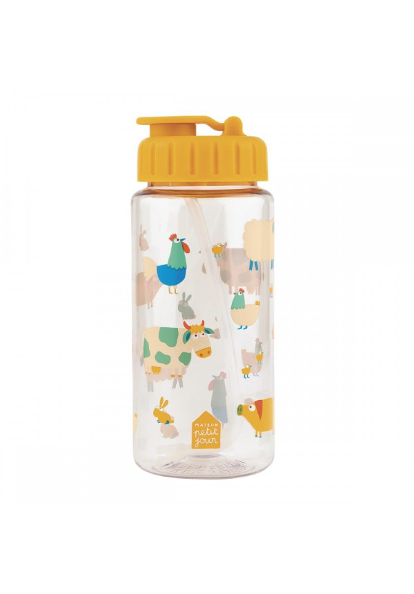 Botella de plástico