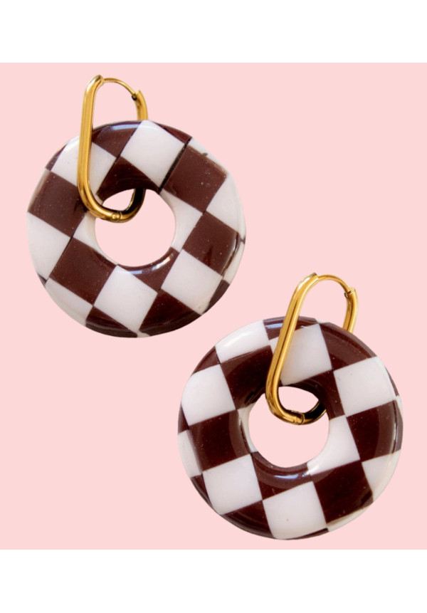 Pendientes rosquillas Julia Hace Cosas