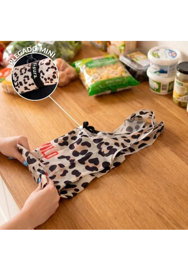 Bolsa plegable  "My wild shopping bag"