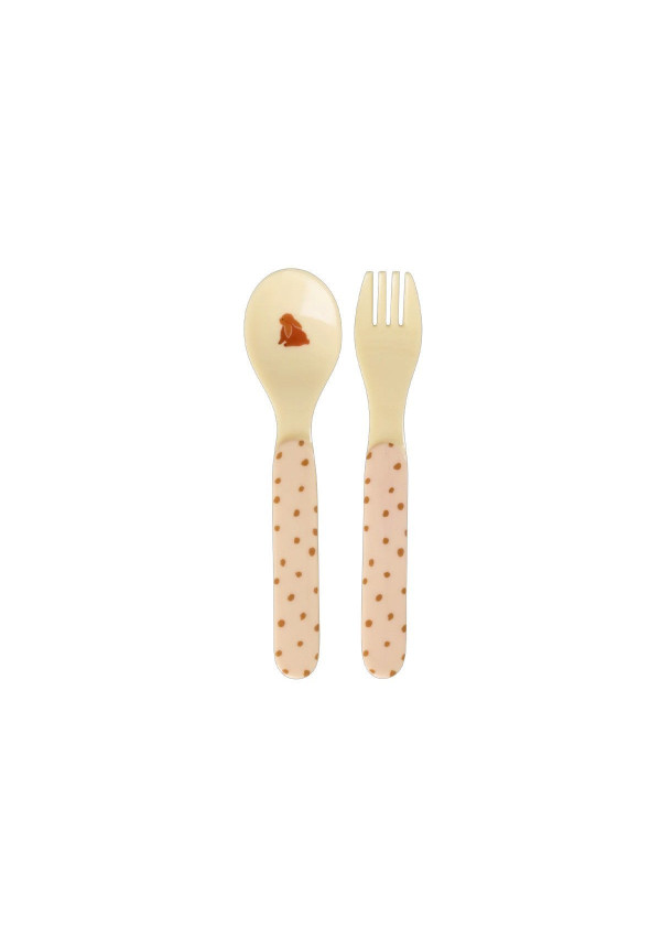 Set para comida de bebé - rosa - Fairytale