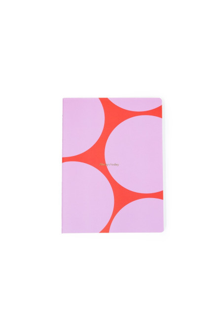 cuaderno A5 rojo 