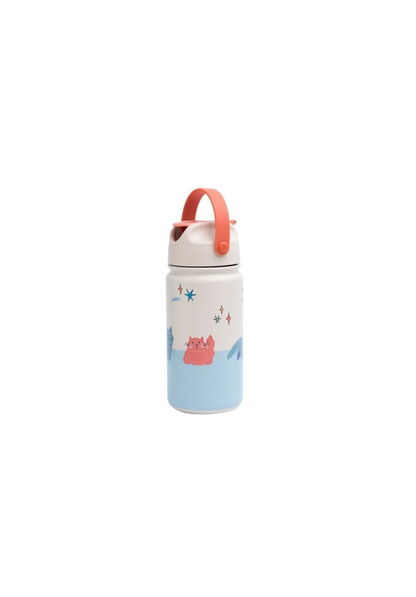 Botella de acero inoxidable Meowtiful cats