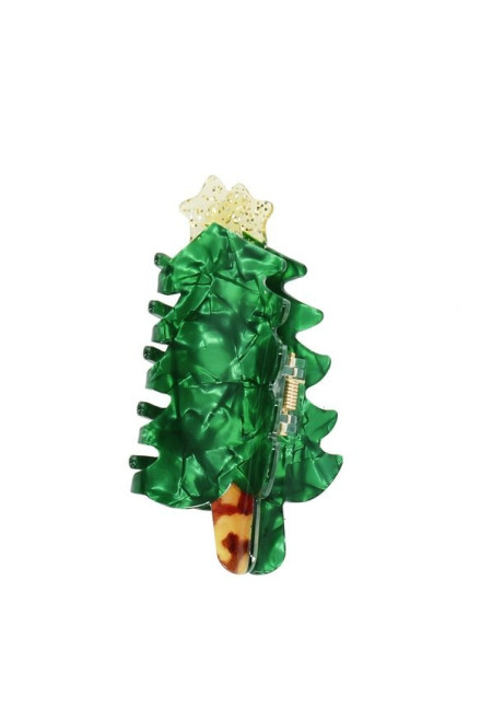 Pinza para el pelo - árbol de Navidad