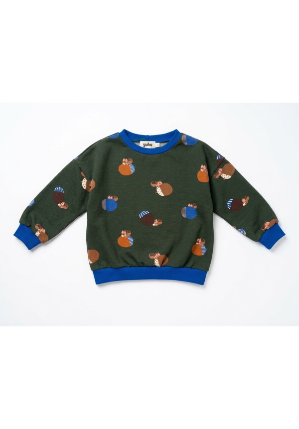 Sudadera ardillas infantil