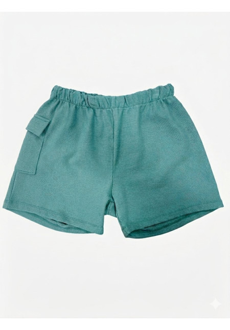 Short bolsillo infantil