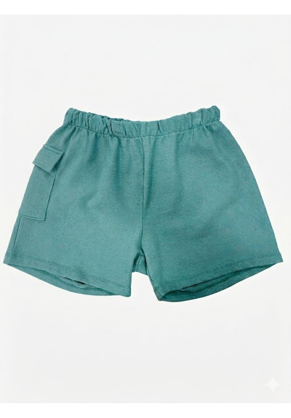 Short bolsillo infantil