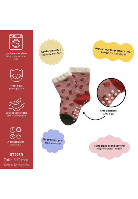 Calcetines antideslizantes 6-12 meses