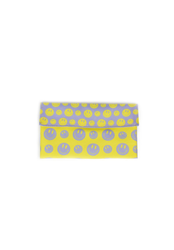 Bolsa snacks impermeable smile amarilla