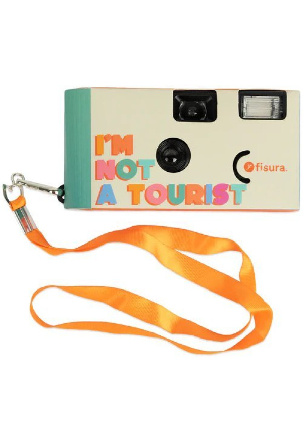 Cámara desechable "I'm not a tourist"