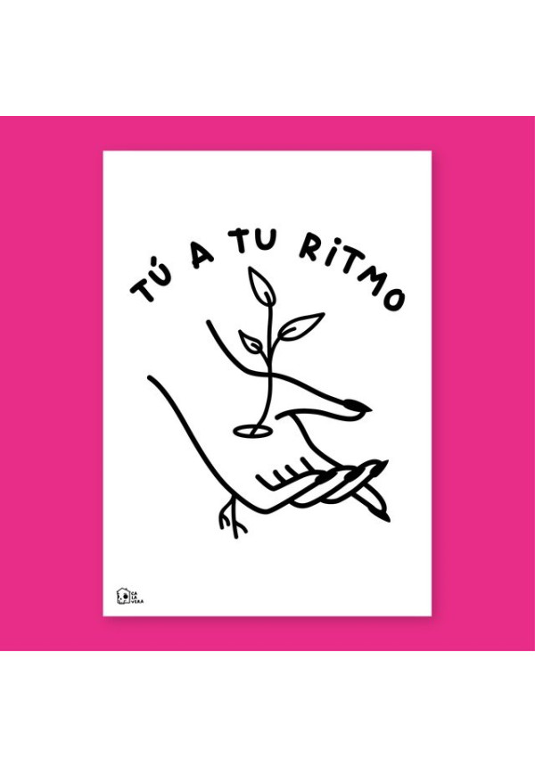 Lámina "tú a tu ritmo"