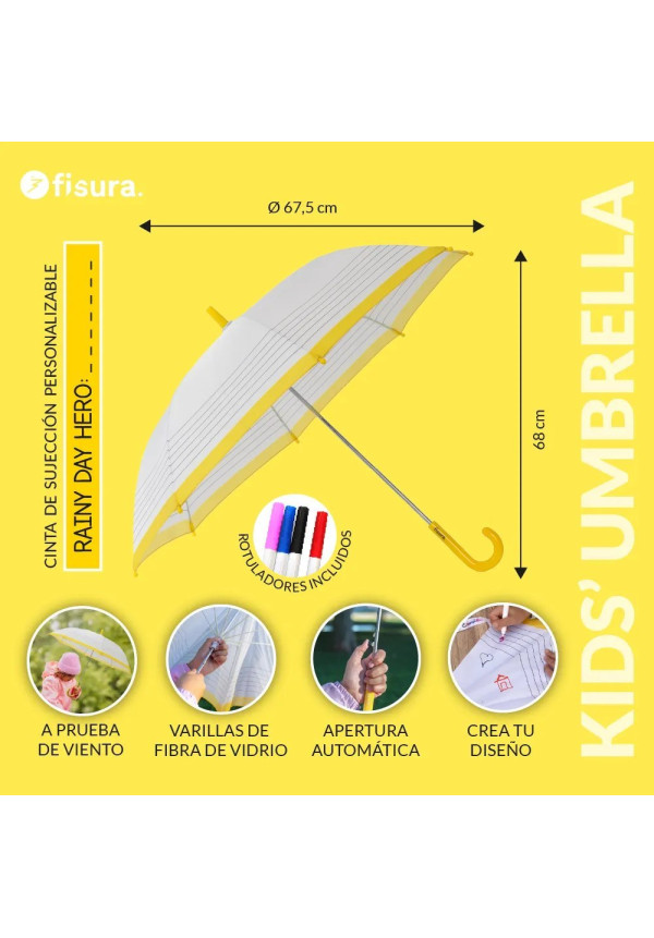 Paraguas infantil DIY