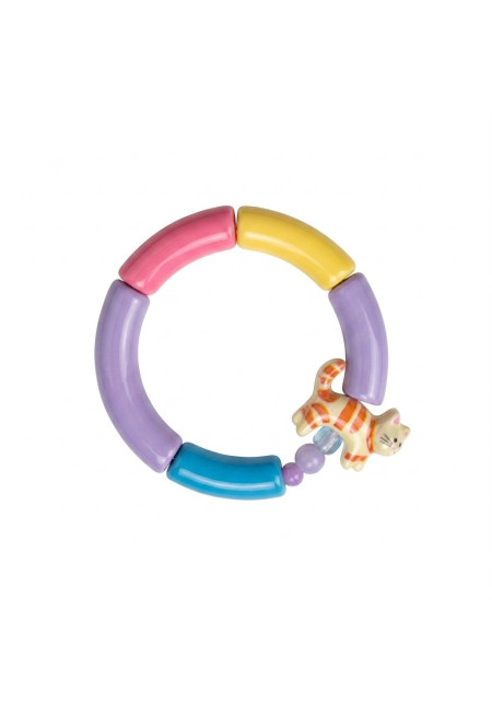 Pulsera tubos y gato Estudio Chanante